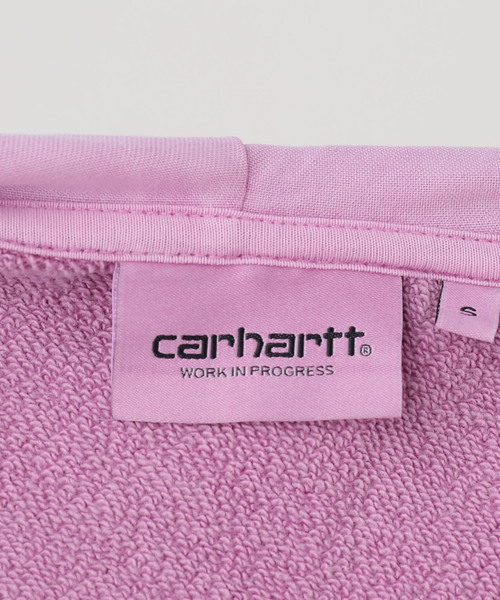 Carhartt WIP（カーハートダブリューアイピー）の「【CARHARTT WIP 】 W' HOODED NELSON JACKET（パーカー・レディース・チャコールグレー/パープル・SMALL/X-SMALL）」の8枚目の写真