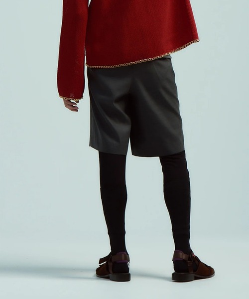 BED J.W. FORD（ベッドフォード）の「【BED J.W. FORD/ベッドフォード】Dress Shorts（その他パンツ・メンズ・グレー/ブラック・1/0）」の6枚目の写真