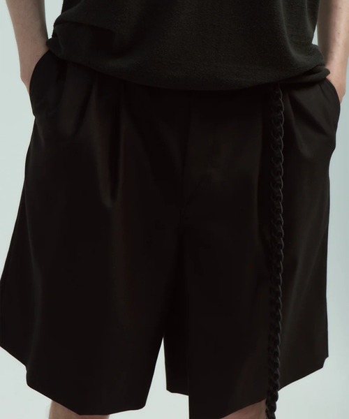 BED J.W. FORD（ベッドフォード）の「【BED J.W. FORD/ベッドフォード】Dress Shorts（その他パンツ・メンズ・グレー/ブラック・1/0）」の7枚目の写真