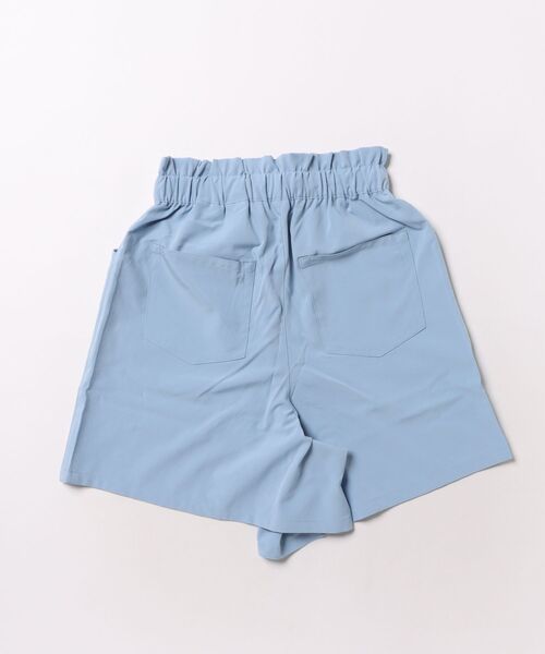 NAVY(ネイビー)の「【SARARI /サラリ】 接触冷感 ウエストフリル キュロットパンツ(その他パンツ・キッズ・ミント/パープル系その他/サックスブルー/グリーン×オレンジ/ブラック/グレー・150cm/140cm/130cm/120cm/160cm)」の9枚目の写真
