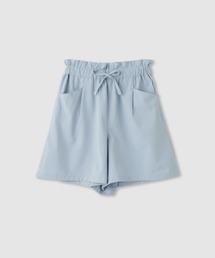 NAVY（ネイビー）の「【SARARI /サラリ】 接触冷感 ウエストフリル  キュロットパンツ（その他パンツ）」