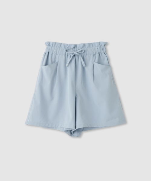 NAVY(ネイビー)の「【SARARI /サラリ】 接触冷感 ウエストフリル キュロットパンツ(その他パンツ・キッズ・ミント/パープル系その他/サックスブルー/グリーン×オレンジ/ブラック/グレー・150cm/140cm/130cm/120cm/160cm)」の5枚目の写真