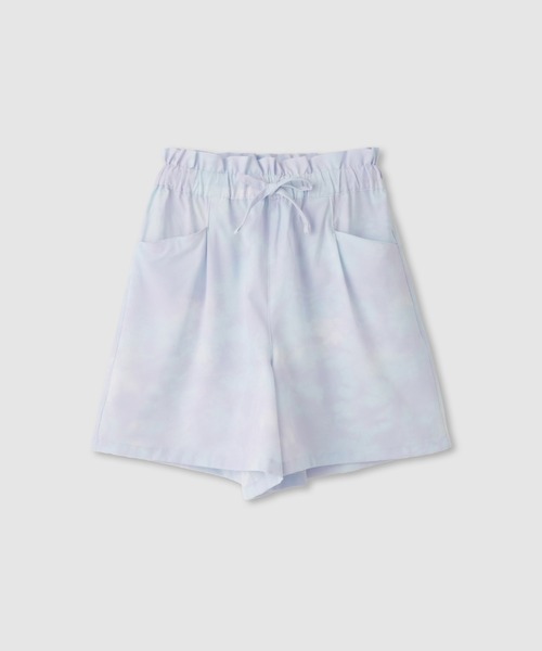 NAVY(ネイビー)の「【SARARI /サラリ】 接触冷感 ウエストフリル キュロットパンツ(その他パンツ・キッズ・ミント/パープル系その他/サックスブルー/グリーン×オレンジ/ブラック/グレー・150cm/140cm/130cm/120cm/160cm)」の4枚目の写真