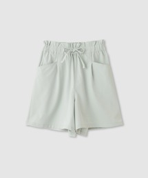 NAVY（ネイビー）の「【SARARI /サラリ】 接触冷感 ウエストフリル  キュロットパンツ（その他パンツ）」