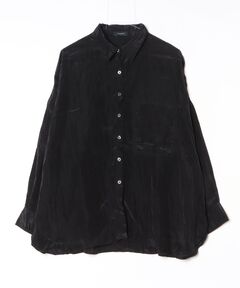 CLEL】Basic/Spray Rib Knit Short Sleeve Shirt Cardigan