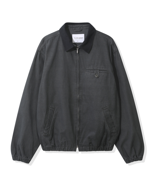 YOUNEEDGARMENTS(ユーニーズガーメンツ)の「ダイッドコットンスポーツジャケット(チャコール)(デニムジャケット・メンズ・その他・40(L)/42(XL))」の2枚目の写真
