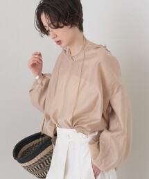 EMMA ROUGE VIF | 【一部店舗限定】バルーンスリーブシアーブラウス(シャツ/ブラウス)