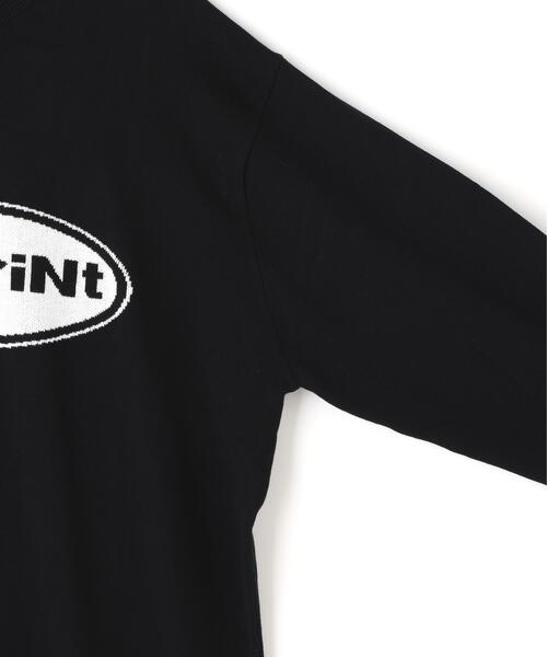 over print（オーバープリント）の「overprint/オーバープリント/OVAL V COTTON KNIT（ニット/セーター・メンズ・ブラック/グレー・L）」の5枚目の写真