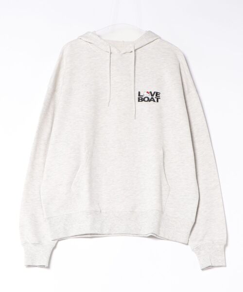 LOVE BOAT(ラブ・ボート)の「LOVEBOAT×KITTY パーカー(パーカー・レディース・グレー/ブラック・L/S/M)」の6枚目の写真
