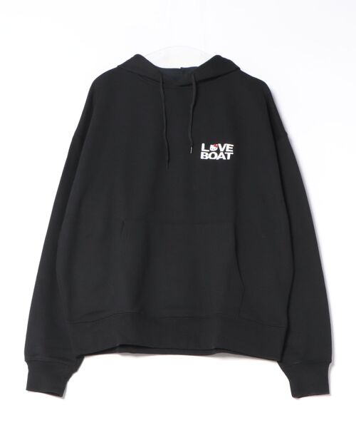 LOVE BOAT(ラブ・ボート)の「LOVEBOAT×KITTY パーカー(パーカー・レディース・グレー/ブラック・L/S/M)」の7枚目の写真