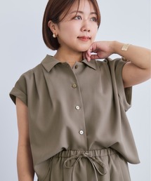 COHINA（コヒナ）の「【速乾】リネンライクセミドッキングオールインワン 【低身長・小柄女性】（つなぎ/オールインワン）」