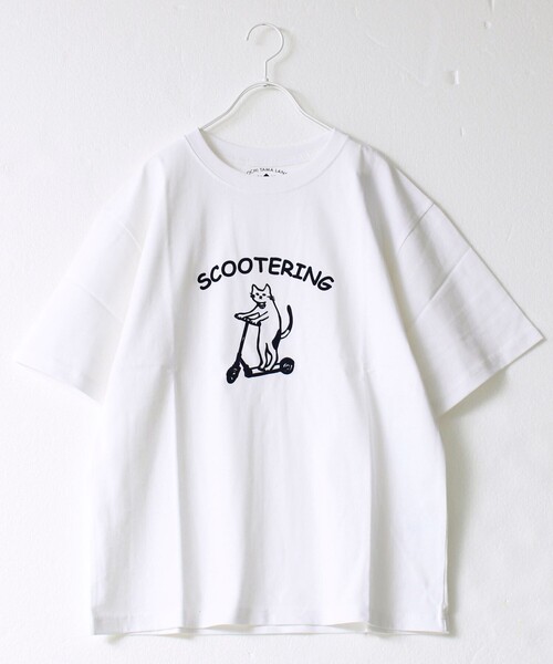 FREDY MAC(フレディーマック)の「【マックT】【SCOOTERING TAMA】original body T-shirts(Tシャツ/カットソー・メンズ・ラベンダー/ホワイト・M/S/L)」の2枚目の写真