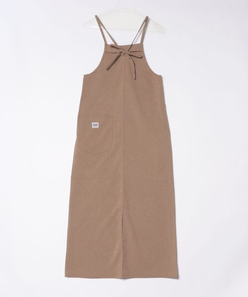 Lee(リー)の「Lee/リー コンフォート キャミソールマキシドレス(ジャンパースカート・レディース・ブラック/ベージュ・X-SMALL/SMALL/MEDIUM)」の3枚目の写真