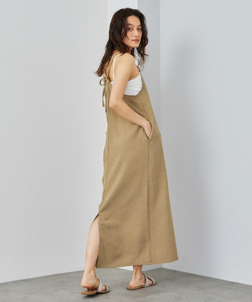 Lee(リー)の「Lee/リー コンフォート キャミソールマキシドレス(ジャンパースカート・レディース・ブラック/ベージュ・X-SMALL/SMALL/MEDIUM)」の18枚目の写真