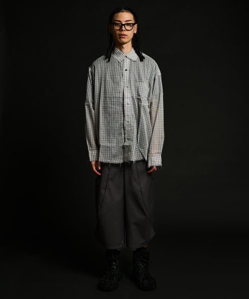 GOAT ESSENCE / ゴートエッセンス TUCK CURVE WIDE SHORTS（その他