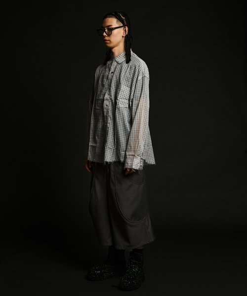 GOAT ESSENCE / ゴートエッセンス TUCK CURVE WIDE SHORTS（その他