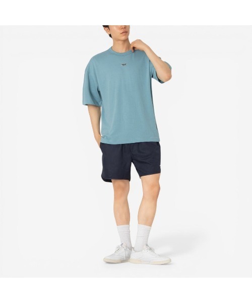 Reebok(リーボック)の「アスリート スピード ロゴ Tシャツ / ATHLETE SPEED LOGO T-SHIRT(Tシャツ/カットソー・メンズ・ホワイト/ブラック/ブルー・X-LARGE/SMALL/MEDIUM/LARGE)」の6枚目の写真