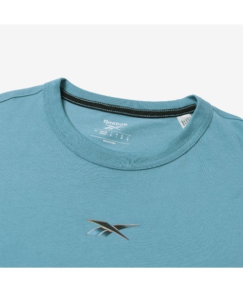 Reebok(リーボック)の「アスリート スピード ロゴ Tシャツ / ATHLETE SPEED LOGO T-SHIRT(Tシャツ/カットソー・メンズ・ホワイト/ブラック/ブルー・X-LARGE/SMALL/MEDIUM/LARGE)」の5枚目の写真
