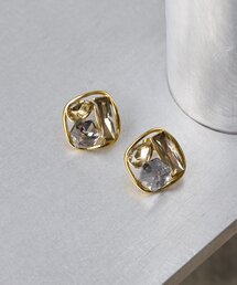 《金属アレルギー対応/ステンレス》ビジューピアス