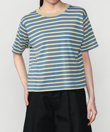RYE TENDER | 〈別注〉半袖クルーネックニット WOMEN