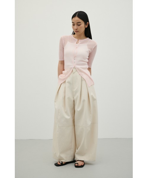 STYLEMIXER（スタイルミキサー）の「ホールボタンコンパクトニット（ニット/セーター・レディース・ブラック/ホワイト/ピンク・FREE）」の21枚目の写真