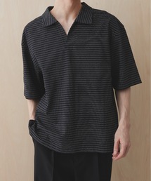 【残りわずか】スキッパーポロTEE /夏服/半袖/ウォッシャブル/綿100%