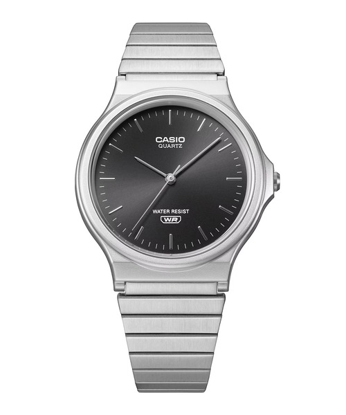 CASIO(カシオ)の「CASIO/カシオ 腕時計 CASIO Collection STANDARD MQ-24DA-1AJF(アナログ腕時計・メンズ・シルバー×ブラック・FREE)」の2枚目の写真