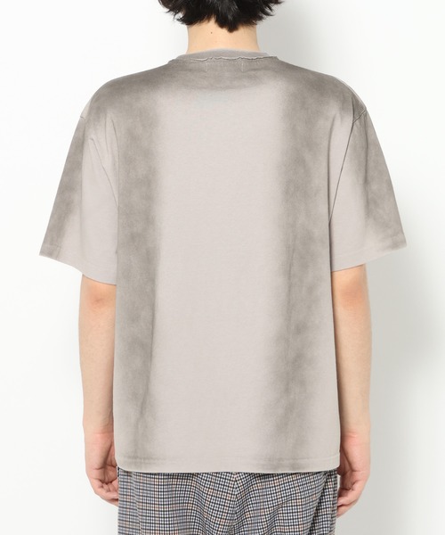 RAGEBLUE（レイジブルー）の「Spray Print T-Shirt/スプレー加工プリントTシャツ（Tシャツ/カットソー・メンズ・ブルー/ブラック/グレー・LARGE/MEDIUM）」の21枚目の写真