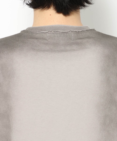 RAGEBLUE（レイジブルー）の「Spray Print T-Shirt/スプレー加工プリントTシャツ（Tシャツ/カットソー・メンズ・ブルー/ブラック/グレー・LARGE/MEDIUM）」の22枚目の写真