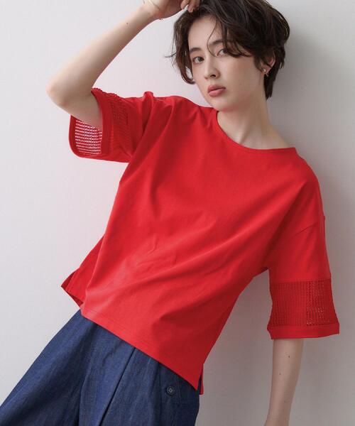 Tシャツ/カットソー（レッド/赤色系）ファッション通販 - ZOZOTOWN