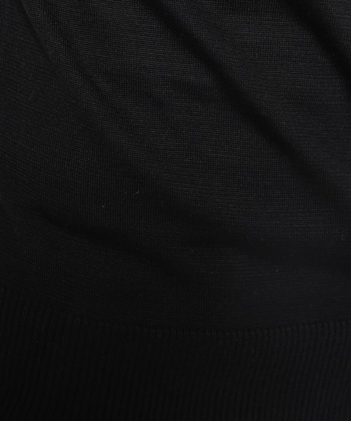 FIGARO Paris（フィガロパリ）の「シルクハイゲージ Vネックプルオーバー◆（ニット/セーター・レディース・ベージュ/ブラック/ブルー/ホワイト・FREE）」の9枚目の写真