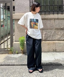 CANAL JEAN | El mar　コットンサイドシームイージーパンツ(その他パンツ)