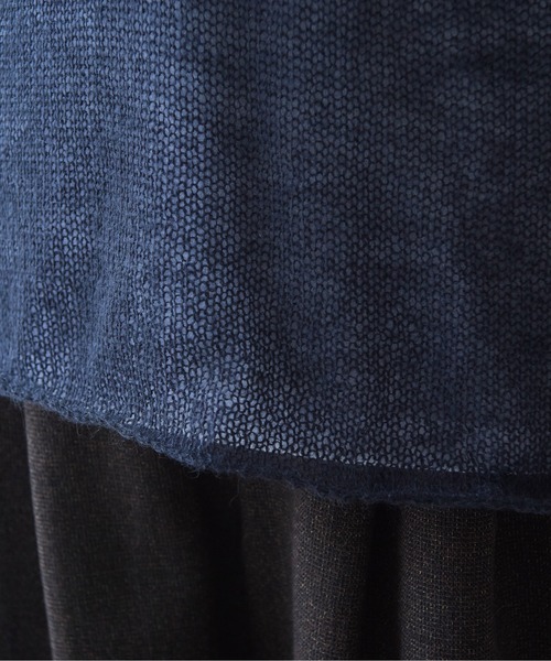 yuni(ユニ )の「Sheer Mohair Wool Nylon pullover(ニット/セーター・レディース・チャコールグレー/サックスブルー/ピンク・FREE)」の17枚目の写真