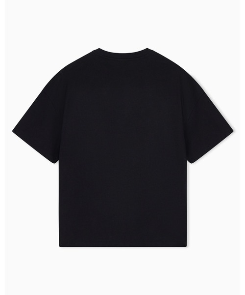 ARMANI EXCHANGE(アルマーニエクスチェンジ)の「【A|X アルマーニ エクスチェンジ】エンブロイダリーロゴ 半袖クルーネックTシャツ/BOY BOXY(Tシャツ/カットソー・レディース・ブラック・MEDIUM/LARGE/X-LARGE/SMALL/X-SMALL)」の3枚目の写真