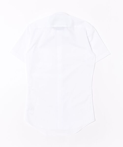 TOKYO SHIRTS(トウキョウシャツ)の「【吸水速乾】 形態安定ノンアイロン ボタンダウン 半袖ビジネスワイシャツ(ビジネスシャツ・メンズ・ホワイト・首回り41cm/首回り39cm/首回り42cm/首回り43cm/首回り37cm)」の7枚目の写真