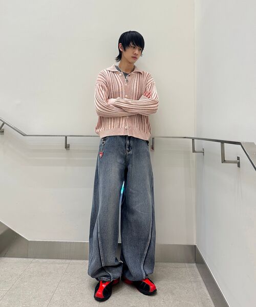 DNSR(ディーエヌエスアール)の「サシコカーブデニムパンツブルー(デニムパンツ・メンズ・その他・SMALL/MEDIUM/X-LARGE/LARGE)」の13枚目の写真