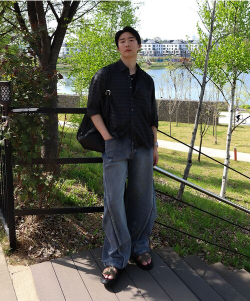 DNSR(ディーエヌエスアール)の「サシコカーブデニムパンツブルー(デニムパンツ・メンズ・その他・SMALL/MEDIUM/X-LARGE/LARGE)」の15枚目の写真