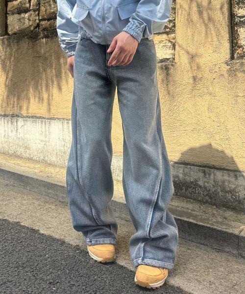 DNSR(ディーエヌエスアール)の「サシコカーブデニムパンツブルー(デニムパンツ・メンズ・その他・SMALL/MEDIUM/X-LARGE/LARGE)」の20枚目の写真