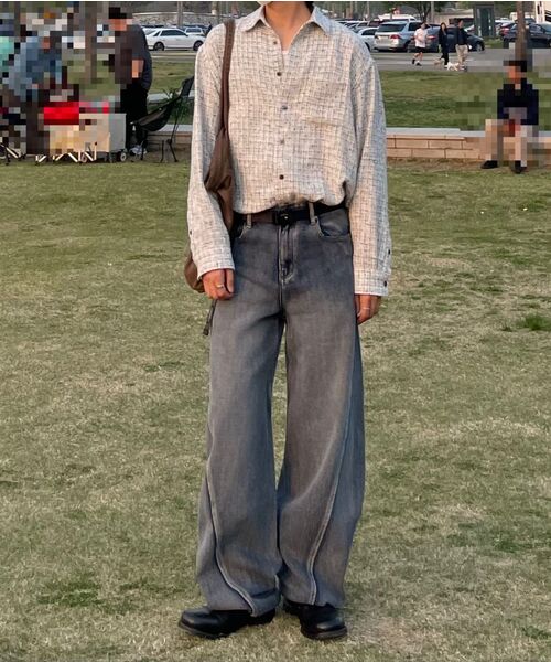 DNSR(ディーエヌエスアール)の「サシコカーブデニムパンツブルー(デニムパンツ・メンズ・その他・SMALL/MEDIUM/X-LARGE/LARGE)」の22枚目の写真