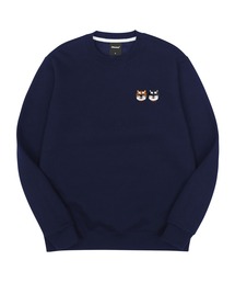 OKSTAR（オクスター）の「S スウェット 裏起毛 オーバーサイズ シバフレンズ刺繍（スウェット）」