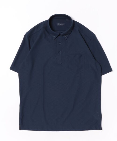 TOKYO SHIRTS(トウキョウシャツ)の「ビズポロ FIELDSENSOR(R) 半袖ポロシャツ(ポロシャツ・メンズ・ネイビー・S/LL/XL/L/M)」の7枚目の写真