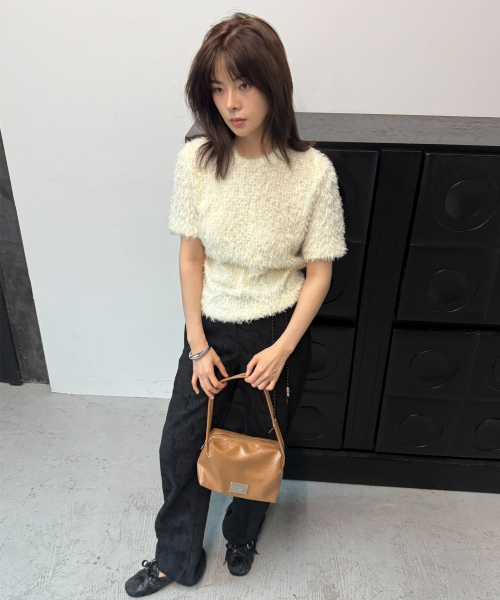 Salad bowls（サラダボール）の「COMPACT BAG [LEATHER CARAMEL]（ショルダーバッグ・レディース・キャメル・FREE）」の10枚目の写真
