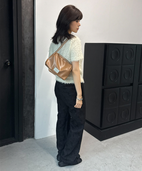 Salad bowls（サラダボール）の「COMPACT BAG [LEATHER CARAMEL]（ショルダーバッグ・レディース・キャメル・FREE）」の12枚目の写真