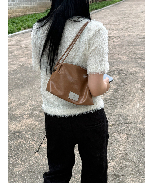 Salad bowls（サラダボール）の「COMPACT BAG [LEATHER CARAMEL]（ショルダーバッグ・レディース・キャメル・FREE）」の14枚目の写真