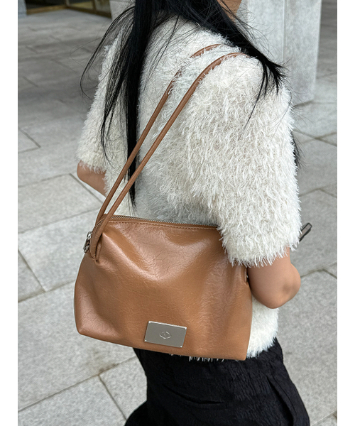 Salad bowls（サラダボール）の「COMPACT BAG [LEATHER CARAMEL]（ショルダーバッグ・レディース・キャメル・FREE）」の15枚目の写真