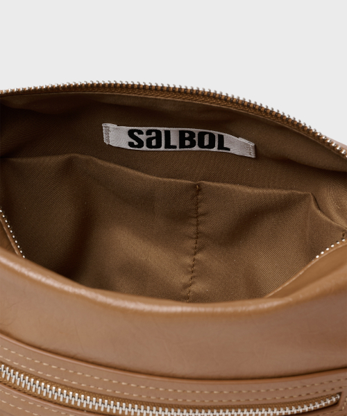 Salad bowls（サラダボール）の「COMPACT BAG [LEATHER CARAMEL]（ショルダーバッグ・レディース・キャメル・FREE）」の22枚目の写真