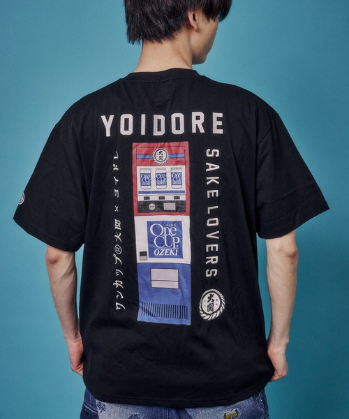JACKROSE(ジャックローズ)の「YOIDORE ワンカップ大関コラボTEE(Tシャツ/カットソー・メンズ・ブラック/パープル・M/L/XL)」の8枚目の写真