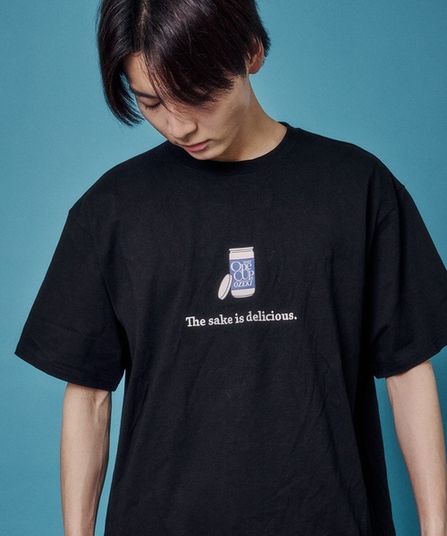 JACKROSE(ジャックローズ)の「YOIDORE ワンカップ大関コラボTEE(Tシャツ/カットソー・メンズ・ブラック/パープル・M/L/XL)」の3枚目の写真