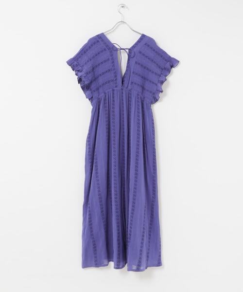 URBAN RESEARCH Sonny Label(アーバンリサーチサニーレーベル)の「楊柳ドビーシャーリングワンピース(ワンピース・レディース・ブルー/ブラック/レッド・FREE)」の10枚目の写真