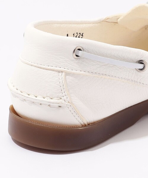 Paraboot(パラブーツ)の「Paraboot BARTH 鹿革 ディアスキン デッキシューズ(モカシン/デッキシューズ・メンズ・ホワイト・8/7.5/7/6.5/6)」の5枚目の写真